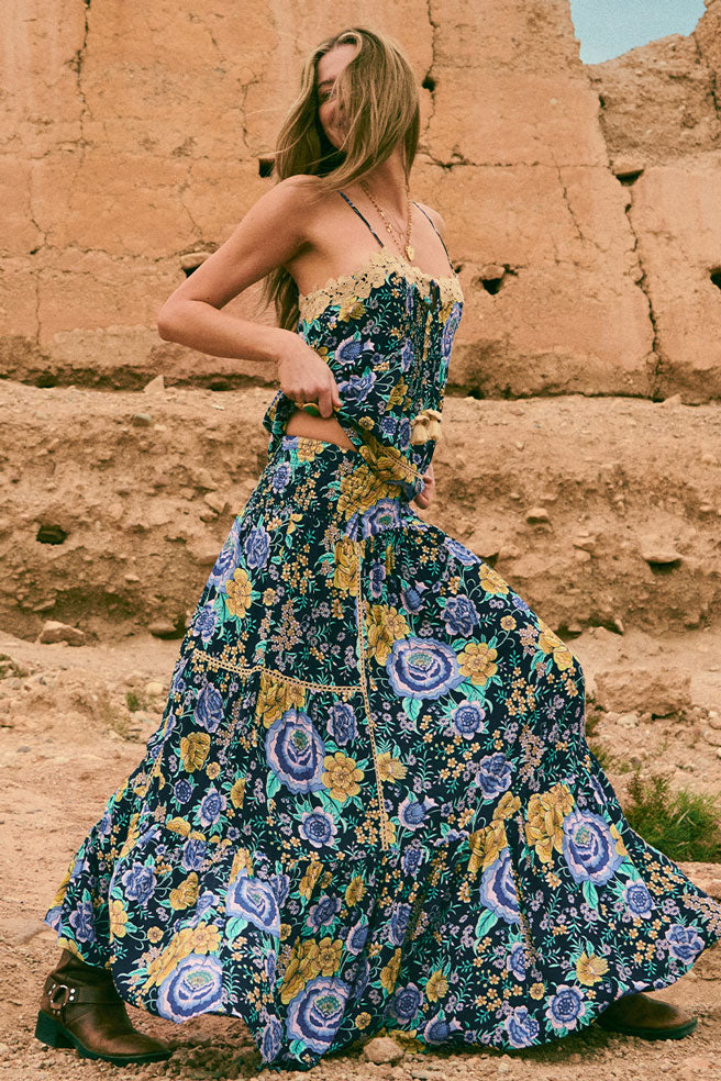Full Bloom Maxi Skirt
